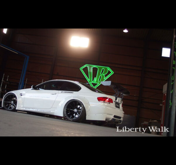 Liberty Walk/LB Performance BMW M3 E92 Rear Wing Ver.1 [CFRP]