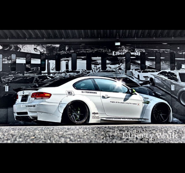 Liberty Walk/LB Performance BMW M3 E92 WORKS Body Kit Ver.2 Set [FRP]