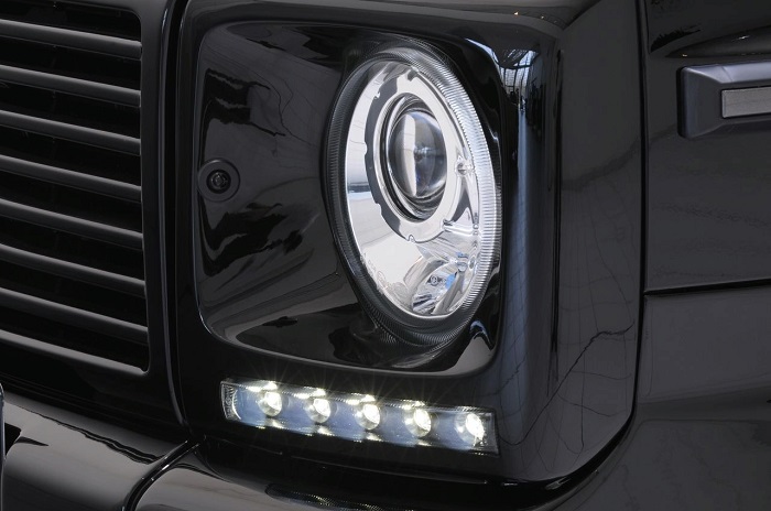BRABUS Black Daytime Running Lights for Mercedes G-Class W463
