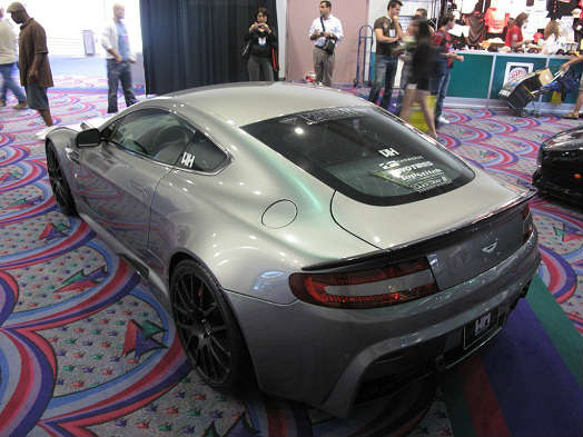 Premier4509 2005-present Aston Martin Vantage Carbon 3 Pieces Rear Spoiler for Body Kits - Image 3