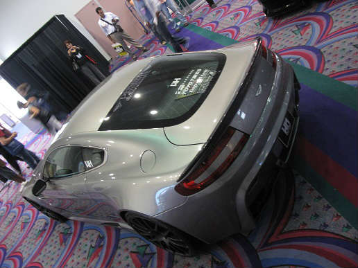 Premier4509 2005-present Aston Martin Vantage Carbon 3 Pieces Rear Spoiler for Body Kits - Image 4