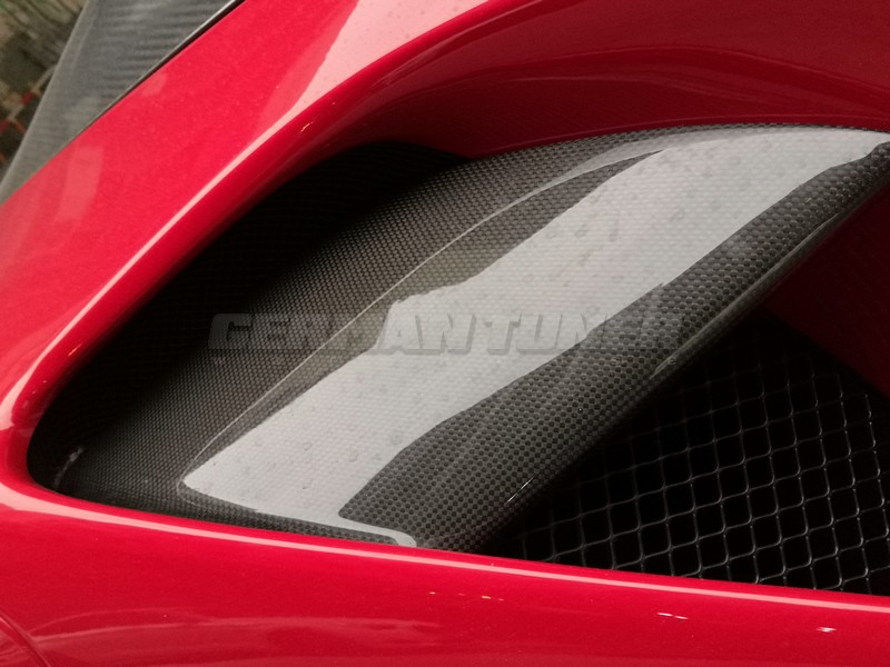 DMC Carbon Fiber Air Vent Covers for Ferrari 488