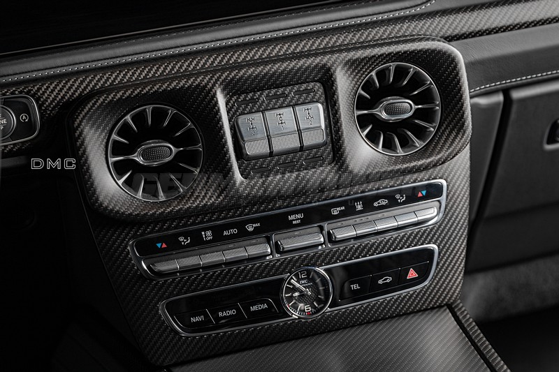 DMC Carbon Fiber Aircondition Vents Cover for Mercedes-Benz G-Class W463A W464 AMG C63 - Image 3