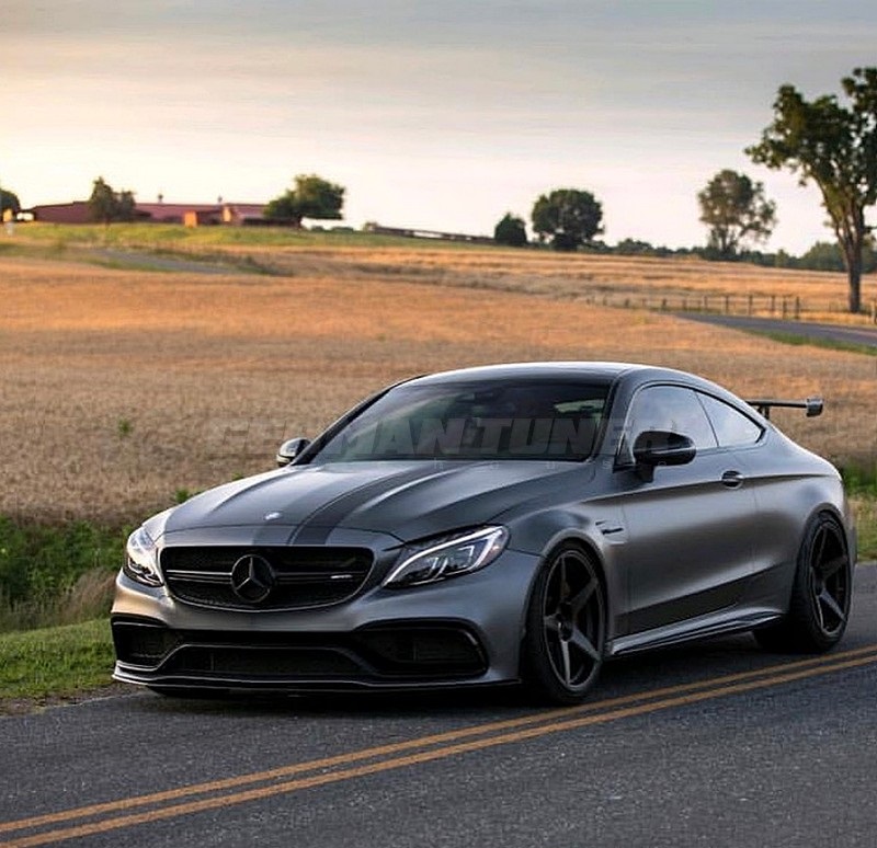 DMC Carbon Fiber Black Series Wing for Mercedes AMG C63 C43 W205 - Image 4