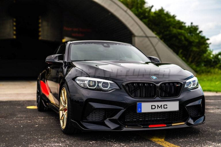 DMC Carbon Fiber Competition Bumper Front Splitter for BMW 2 Series F87 M2 CS