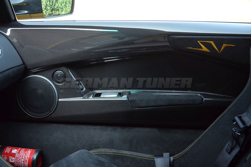 DMC Carbon Fiber Door Panels Cover for Lamborghini Murcielago LP640 LP580 LP670 SV SuperVeloce