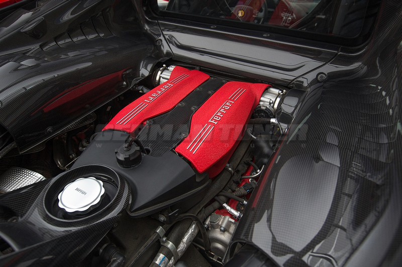 DMC Carbon Fiber Engine Bay for Ferrari 488 GTB