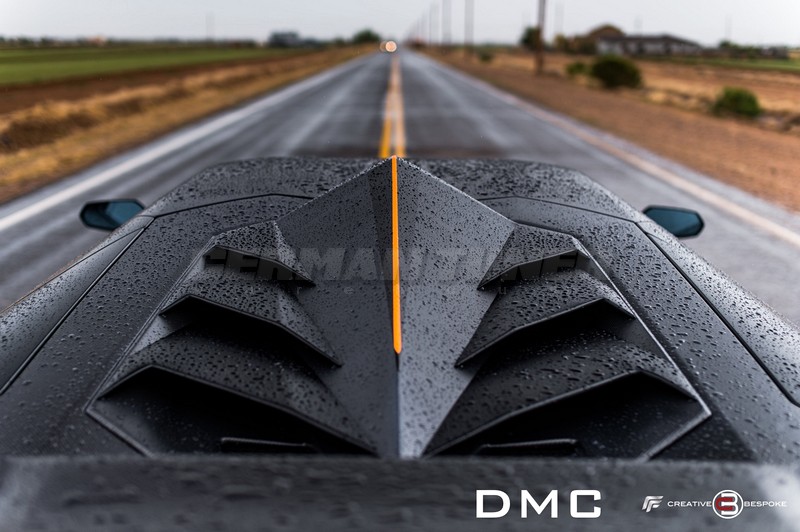 DMC Carbon Fiber Engine Hood & Air Scoop Bonnet for Lamborghini Aventador LP700, LP720, LP740 & LP750 - Image 5
