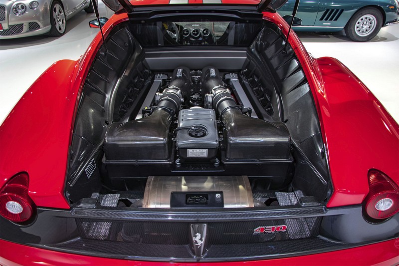 DMC Carbon Fiber Engine Room Panels for Ferrari F430