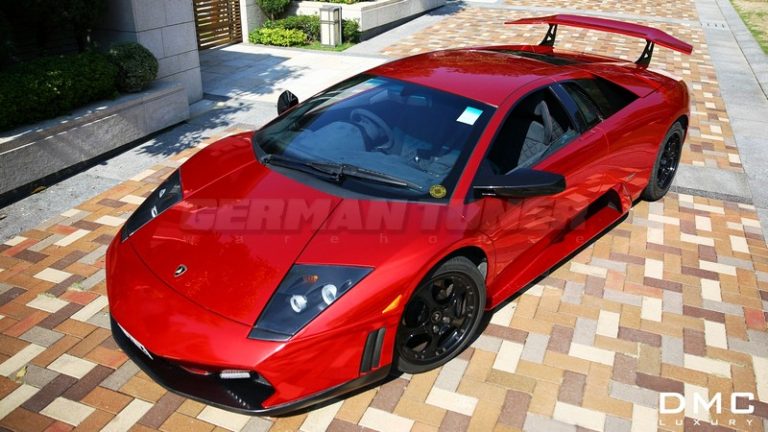 DMC Lamborghini Murcielago Carbon Fiber Front Bumper GT3 Replacement for LP580 LP640 LP670