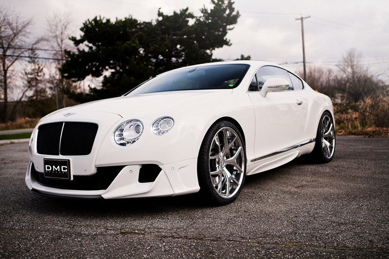 DMC Carbon Fiber Front Bumper & Sword for Bentley GTC Coupe (2012–2014 OEM Fit)