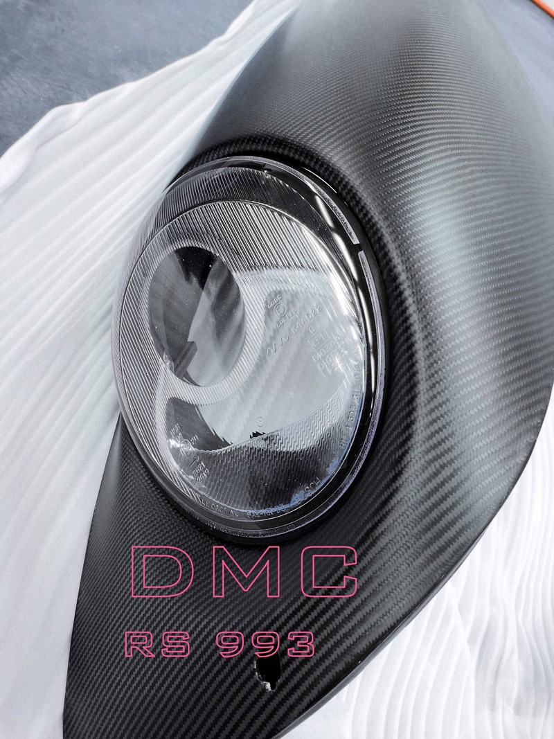 DMC RS Porsche 993 Front Fenders Carbon Fiber GT fit C2, Turbo & EVO GT2 - Image 3