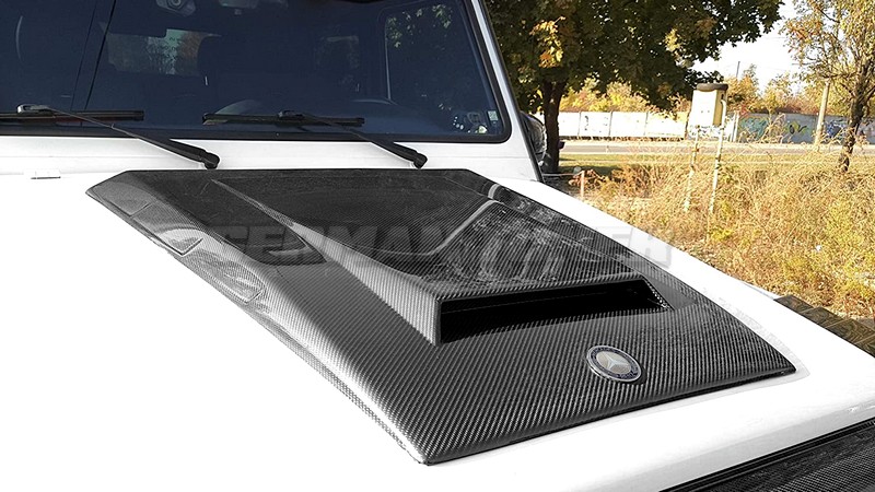 DMC Carbon Fiber Front Hood Engine Bonnet for Mercedes-Benz G-Class W464 & AMG G63 - Image 2