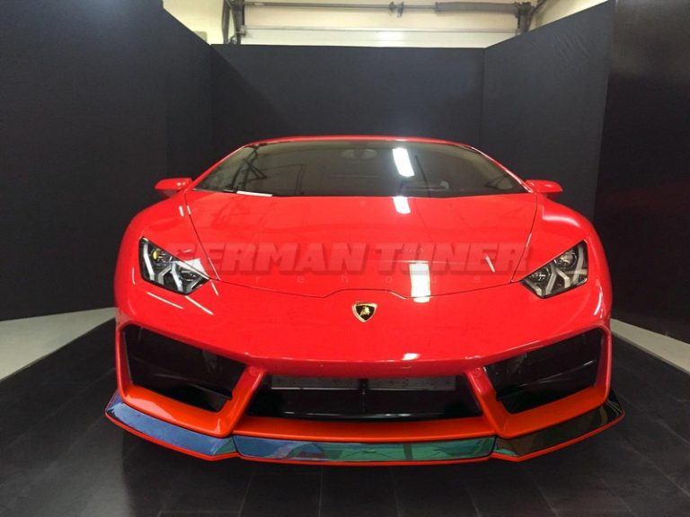 DMC Carbon Fiber Front Lip 580 RWD for Lamborghini Huracan LP580 “Detroit”
