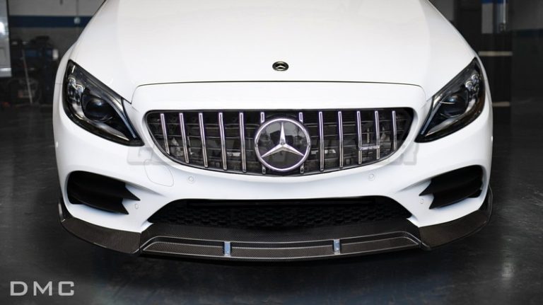 DMC Carbon Fiber Front Lip for Mercedes Benz Coupe W205 AMG C43 & C200 C250 C300 (2019+)