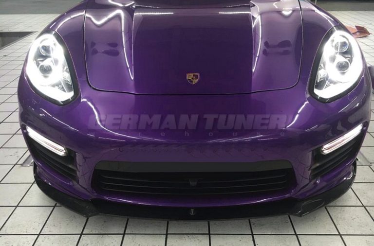 DMC Carbon Fiber Front Lip Spoiler Non-Turbo for Porsche Panamera 970