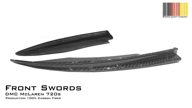 DMC Carbon Fiber Front Spoiler Lip for McLaren 720s - Image 5