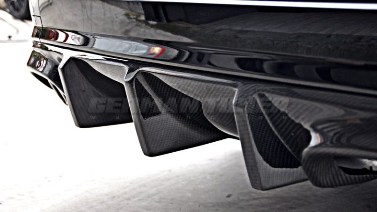 DMC Carbon Fiber GT Style Rear Diffuser for Mercedes-Benz AMG C63 W204