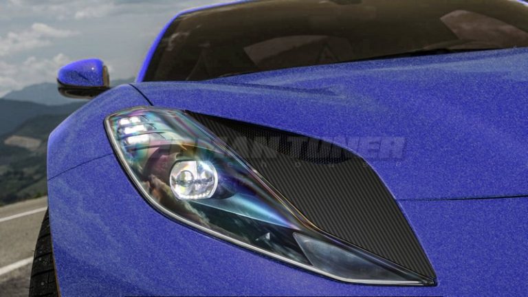 DMC Carbon Fiber Head Light Cover for Ferrari 812 Superfast