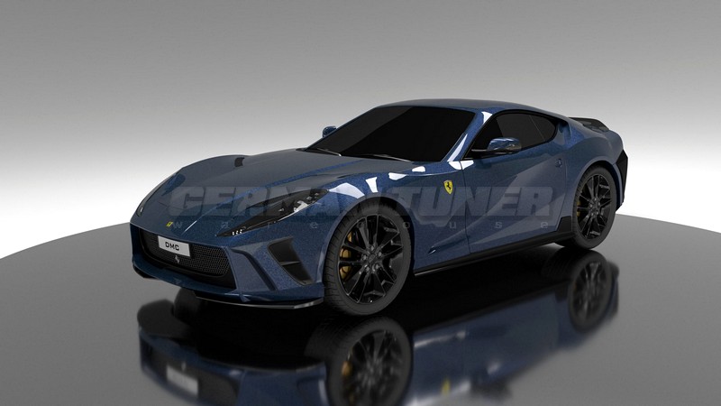 DMC Carbon Fiber Head Light Cover for Ferrari 812 Superfast - Image 2