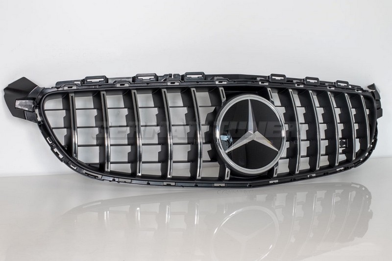 DMC Carbon Fiber Panamericana GT Front Grill for Mercedes Benz C53 W257 C257 - Image 3