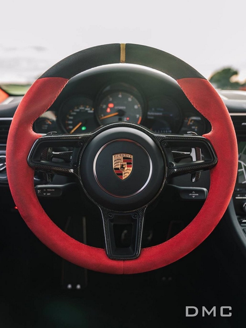 DMC Carbon Fiber Performance Steering Wheel for Porsche 991 - Image 3