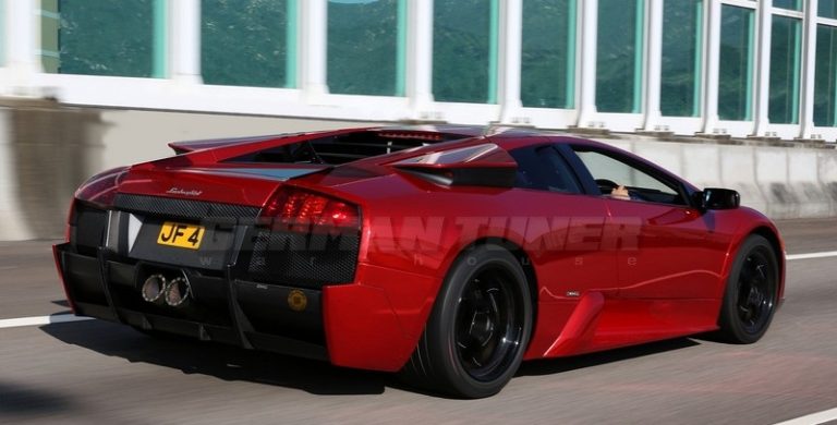 DMC Lamborghini Murcielago Carbon Fiber Rear Bumper GT3 Replacement for LP580 LP640 LP670