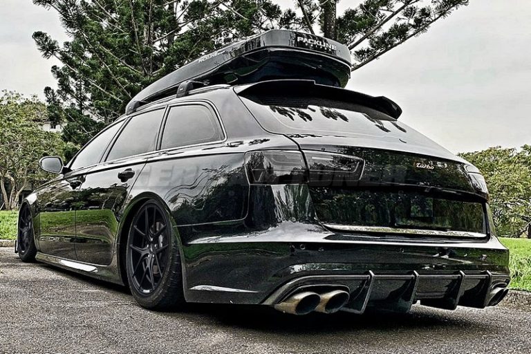 DMC Carbon Fiber Rear Diffuser C7 2013-2018 for Audi A6 RS6 S6 Avant
