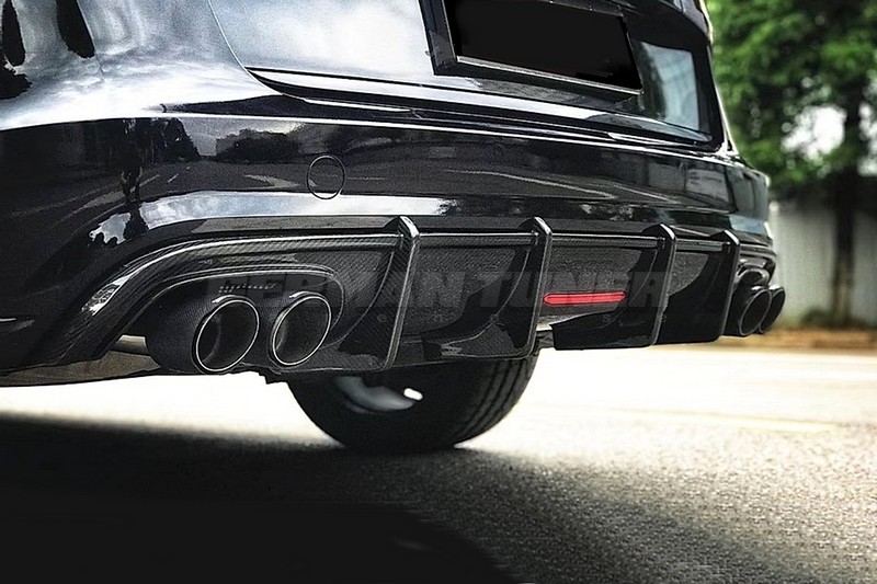 DMC Carbon Fiber Rear Diffuser C7 2013-2018 for Audi A6 RS6 S6 Avant - Image 2