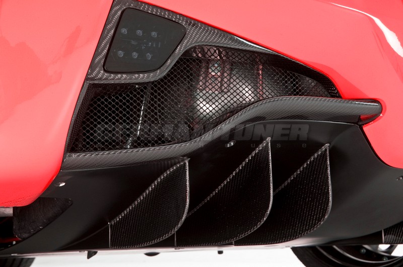 DMC Carbon Fiber Rear Diffuser for Ferrari 458 Italia