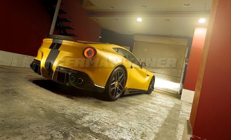 DMC Ferrari F12 - Forged Carbon Fiber Rear Diffuser fits the OEM Coupe & Spider Berlinetta as Replacement