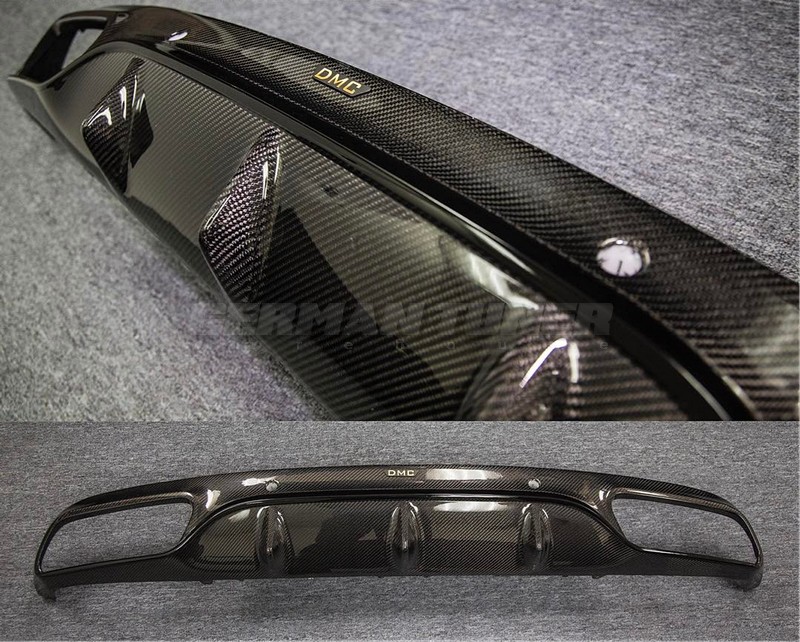 DMC Carbon Fiber Rear Diffuser for Mercedes Benz AMG C63 C43 W205 Coupe - Image 3