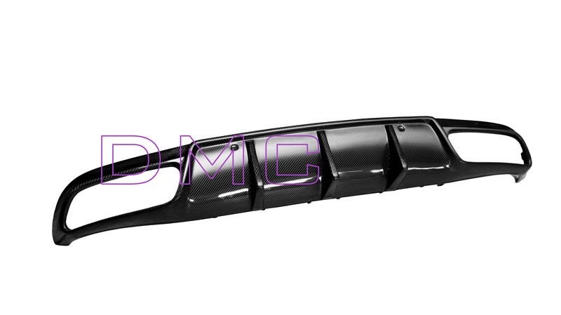 DMC Carbon Fiber Rear Diffuser GT DTM Style for Mercedes Benz Coupe W205 AMG C43 & C200 C250 C300 (2019+) - Image 2