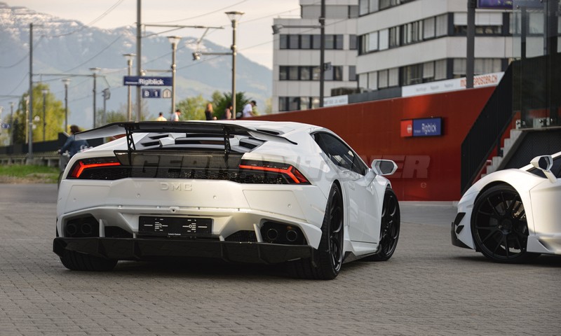 DMC Carbon Fiber Rear Diffuser Lamborghini Huracan LP610