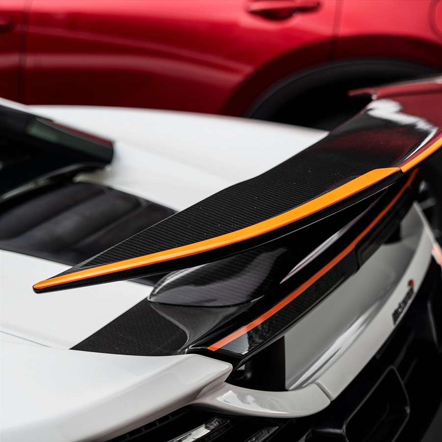 DMC Carbon Fiber Rear Wing & Base Spoiler for McLaren 650s - Image 5