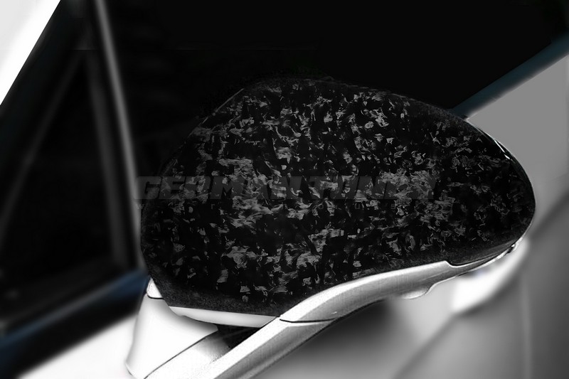 DMC Carbon Fiber Side Mirror Casings (2017-2022) Model G2 for Porsche Panamera 971