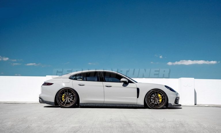 DMC Carbon Fiber Side Skirt Panels (2017-2022) Model G2 for Porsche Panamera 971