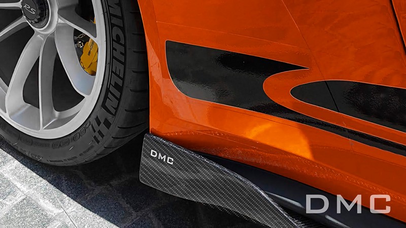 DMC Carbon Fiber Side Skirts for the Porsche 991 GT3 RS (Style)