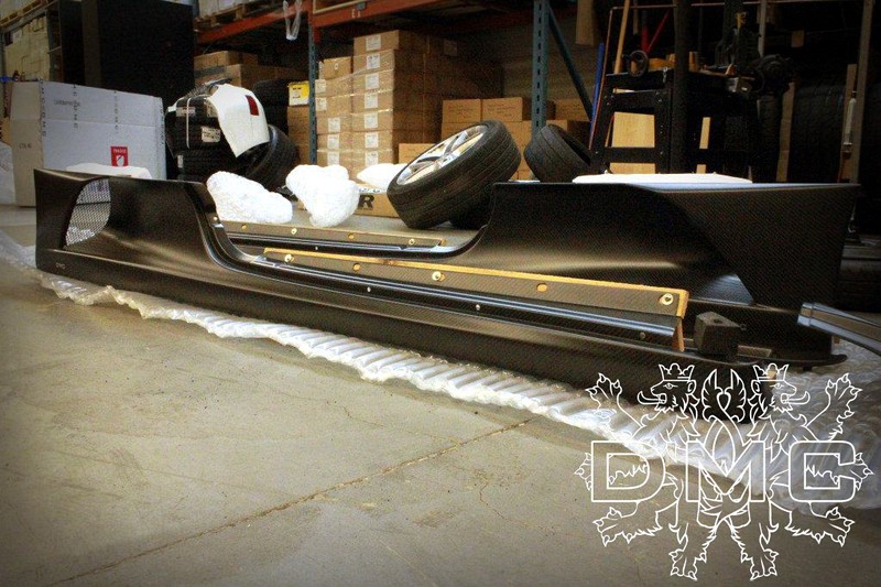 DMC Carbon Fiber Side Skirts Scuderia Style for Ferrari F430 - Image 2