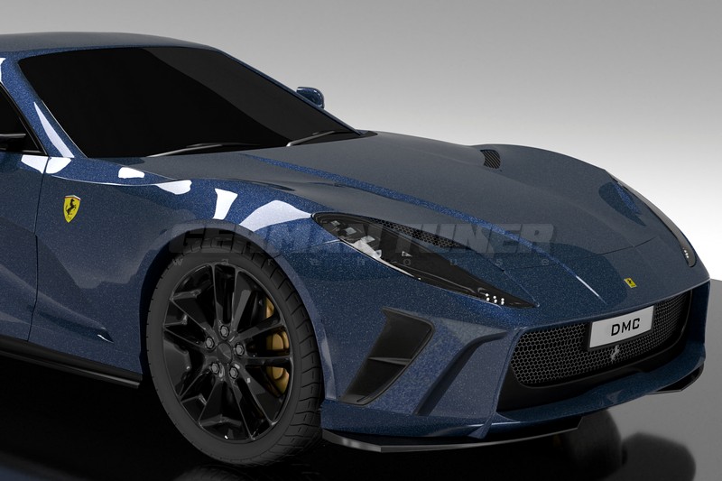 DMC Carbon Fiber Wide Body Front Bumper Fascia Ferrari 812 SuperFast