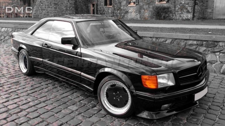 DMC Forged Carbon Fiber Wide Body Kit for the W126 & C126 for Mercedes AMG SEC 560 6.0