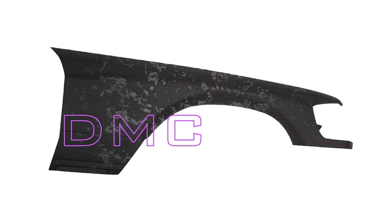 DMC Forged Carbon Fiber Wide Body Kit for the W126 & C126 for Mercedes AMG SEC 560 6.0 - Image 4