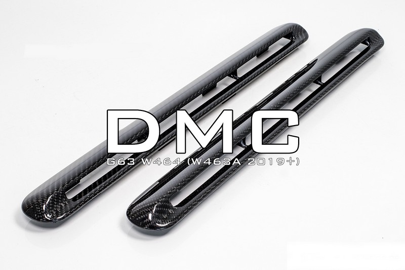DMC Exterior Carbon Fiber Accessories: Side Trims, Rear Window Vents, Head Light Frames, Side Mirror Caps Covers for Mercedes Benz AMG G63 W464 W463a - Image 4