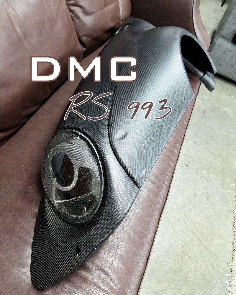 DMC RS Porsche 993 Fenders Extensions – Fender Flare Kit – Wide Body fits C2, Turbo and GT2 EVO - Image 2