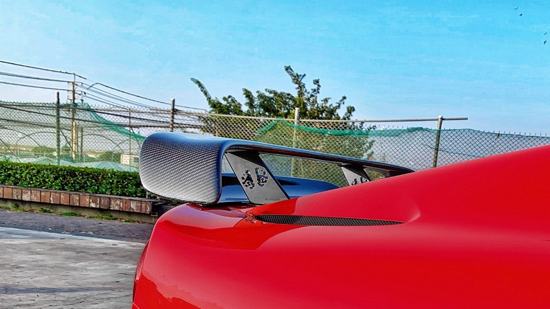 DMC Ferrari F12 Berlinetta - GT3 Big Wing Spoiler - Forged Carbon Fiber fits the TDF Coupe & Spider - Image 4