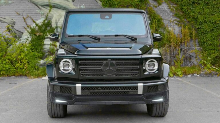 DMC Forged Carbon Fiber Front Lip Spoiler / Splitter for Mercedes Benz G Class W463A W464 AMG G63