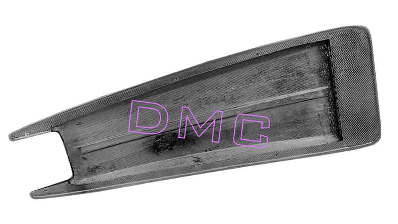 DMC Forged Carbon Fiber Roof Scoop Air Tunnel GT3 for McLaren 650s 675LT - Image 3