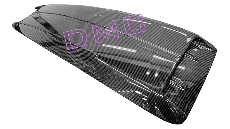 DMC Forged Carbon Fiber Roof Scoop Air Tunnel GT3 for McLaren 650s 675LT - Image 4