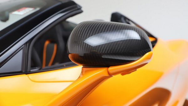DMC Forged Carbon Fiber Side Mirrors Casing Housing Covers for McLaren 720s & 765LT