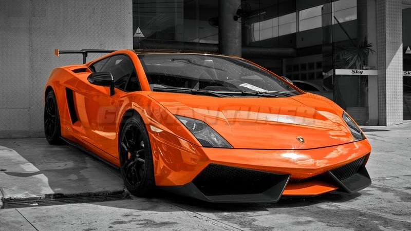 DMC Lamborghini Gallardo Edizione-GT for LP560 & LP570 GT3 Carbon Fiber Front & Rear Bumper Super Trofeo Stradale